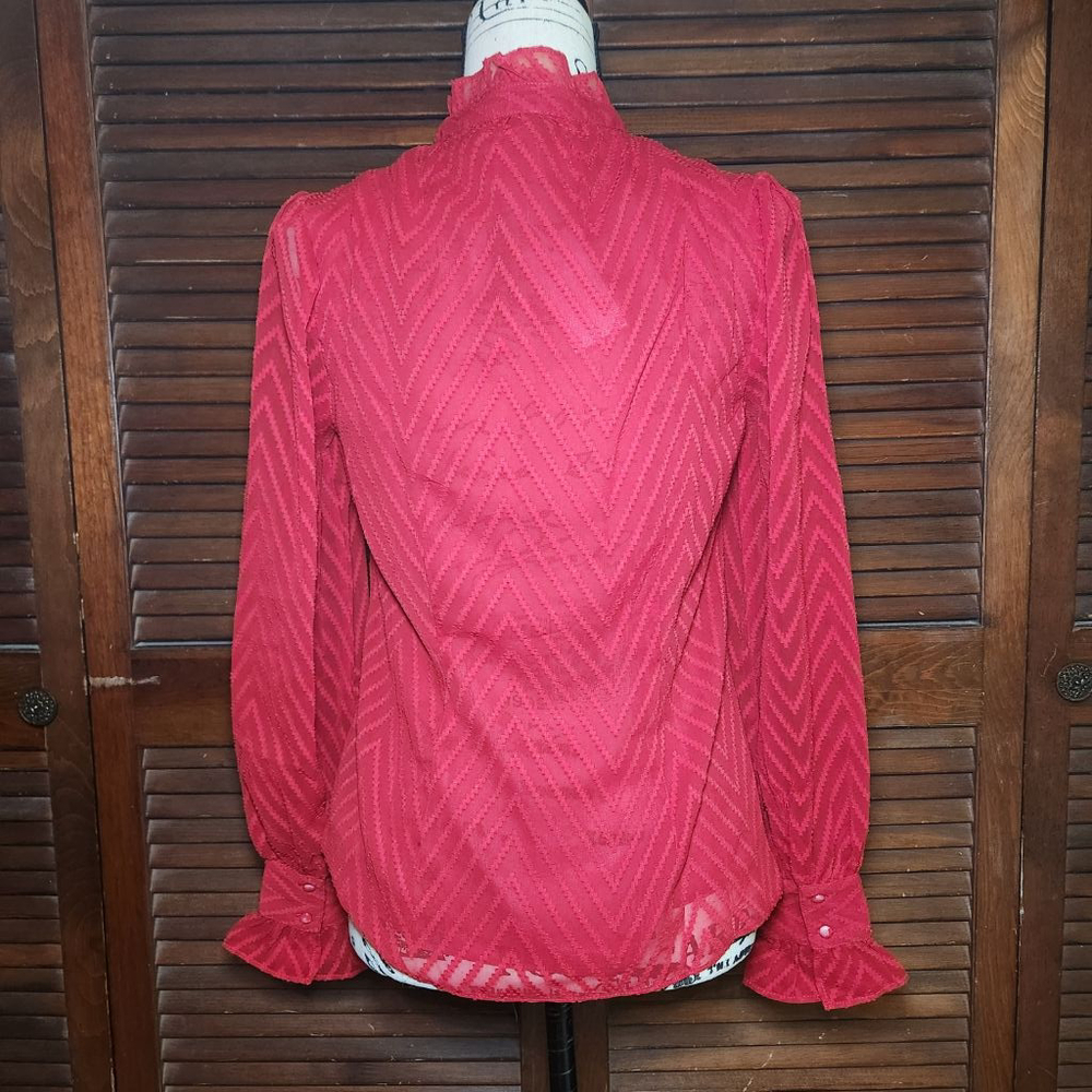 New Walter Baker Justice Top in Raspberry - Picture 2 of 10